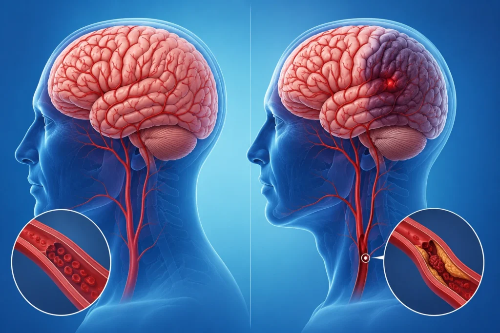 ischemic-stroke-caused-by-carotid-artery-blockage